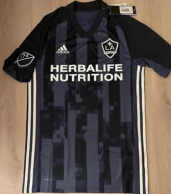 NEW Adidas LA Galaxy MLS Retail Jersey MEN’s Size Small S • $25