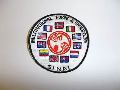 B1504 Multinational Force & Observers Sinai Patch IR18A • $17
