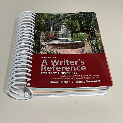 A Writers Reference For Troy University 9th Edition • $16.99
