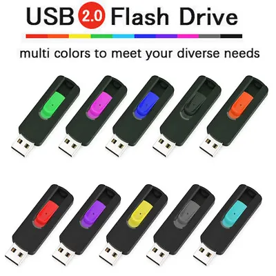 1/5/10 Pack USB 2.0 Flash Drives Thumb Jump Drive USB Memory Stick Pen Drive LOT • $13.99