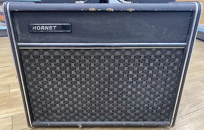 Carlsbro Hornet Guitar Combo 2x10 Amplifier W/Tremolo SS Rare 1970's Made In UK • £219.95