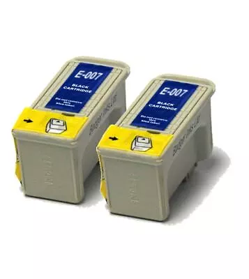 £12.98 • Buy 2x Black Compatible (non-OEM) Ink Cartridges To Replace T007