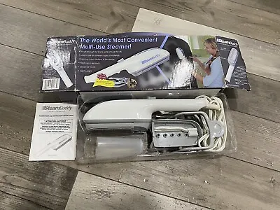 STEAM BUDDY Hand Held Clothing Garment Steamer And CREASER  • $25.99