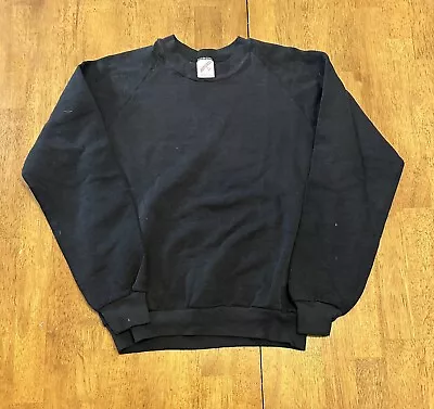 Vintage 90s Jerzees Blank Crewneck Sweatshirt Fits Size Small • $15