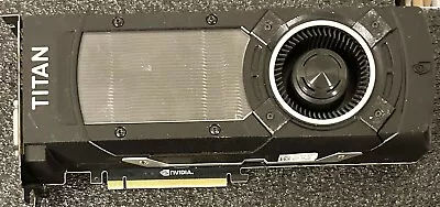 Nvidia GeForce GTX Titan X 12GB GDDR5 Graphics Card ⚠️AS IS For PARTS  ⚠️ • $125