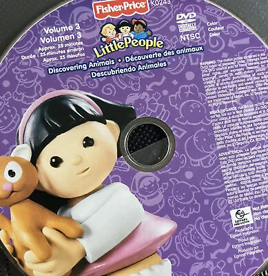 $3 • Buy Fisher Price Little People: (Volume 3) Discovering Animals - DVD - DISC ONLY