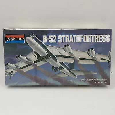 Vintage Monogram B-52 Stratofortress 1/72 Scale Plastic Model Kit #8292 - 1977 • $127.83