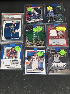 Huge Basketball AUTO Graded-RC &STAR Lot. SP Color- See All Pics-Resale🔥🔥✅ • $34.90