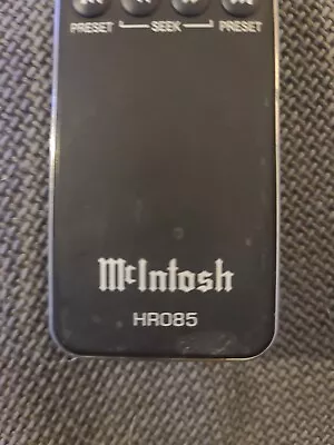 Mcintosh Hr085 Remote Control -It Works • $150