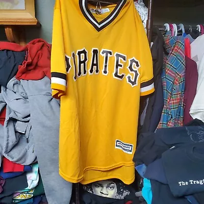 2014 Majestic Pittsburgh Pirates Gregory Polanco #25 Jersey Mens Medium • $39.99