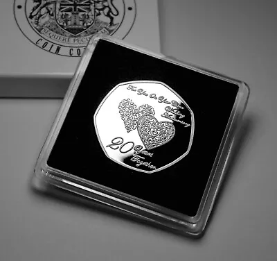 Your 20th CHINA WEDDING ANNIVERSARY Commemorative. Gift Case. Present. 20 Years • £11.99