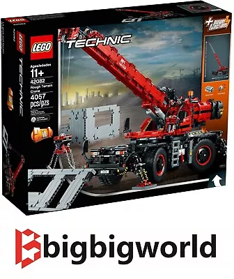 LEGO 42082 Technic Rough Terrain Crane BRAND NEW SEALED BOX | MELBOURNE STOCK • $729.99