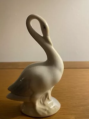 Vintage 5  Porcelain Swan Figure By Miquel Requena Valencia Spain • £12.95