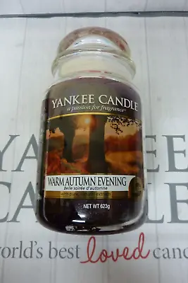 Yankee Candle Warm Autumn Evening Large Jar - Retired 2017 Limited Edition • £27.79