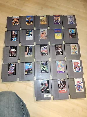 Lot Of 23 Nintendo NES Games NO DUPLICATES • $55