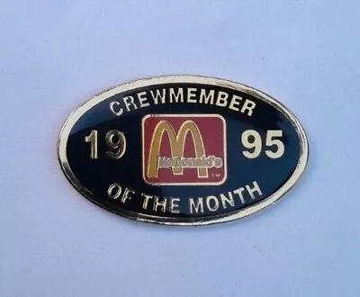 VTG 1990s McDONALDS RESTAURANTS PIN BADGE #7 • £9.95