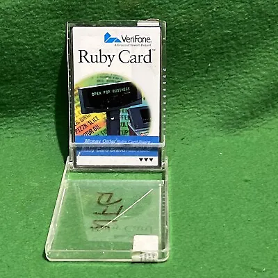 VeriFone Ruby P040-07-506 Car Wash Bravo Expanded PLU CPU4 CPU5 Sapphire • $220