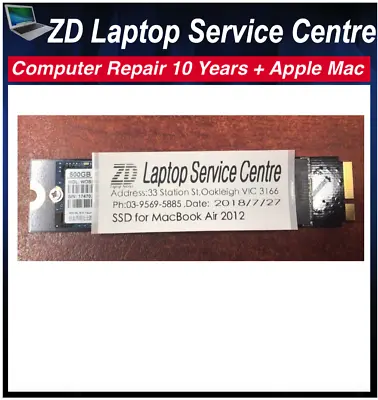 $136 • Buy 2012 SSD Apple Mac MacBook Air 11  13  A1369 A1466 A1465 Upgrade 256GB 512GB 1TB