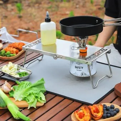 Ultralight Camping Spider Stove Table Foldable Picnic Folding Storage Table • $30.43