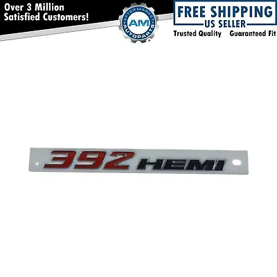 OEM 68260794AB 392 Hemi Shaker Hood Scoop Nameplate Emblem For Dodge Challenger • $48.90
