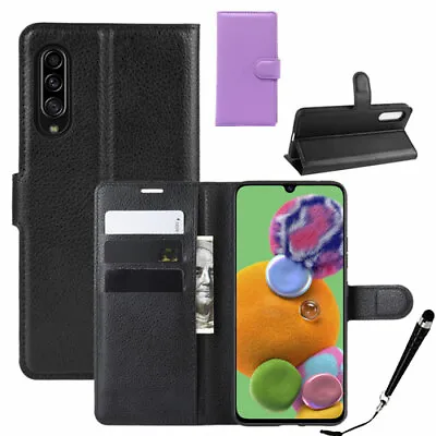 HQ Wallet Money Card Leather Case Samsung Galaxy A90 5G + FREE Stylus • $9.39