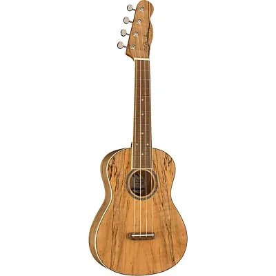 $189.99 • Buy Fender Zuma Exotic Spalted Maple Concert Ukulele Natural
