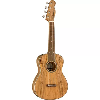 $189.99 • Buy Fender Zuma Exotic Spalted Maple Concert Ukulele Natural