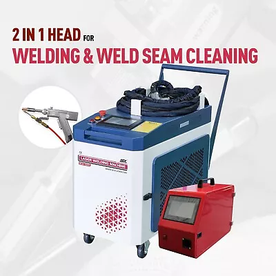 SFX 2KW Laser Metal Welding Machine Aluminum SS Laser Welding Seam Cleaning 220V • $11119