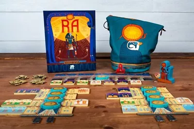 Ra Deluxe / Pharaoh Edition / Gamefound Exclusive Board Game / Metal Coins +More • $244.44