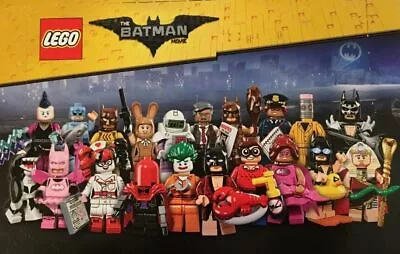 YOU CHOOSE!! LEGO 71017 Minifigure LEGO Batman Movie Series-1 • $49.63