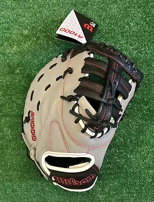 Wilson A1000 12.5  1620 First Base Mitt Baseball Right Hand Throw - WBW101548125 • $179.95