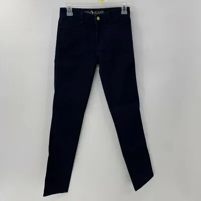 MIH Oslo Jeans Mid Rise Long Slim Leg Kara Wash Sz 25 • $9.50