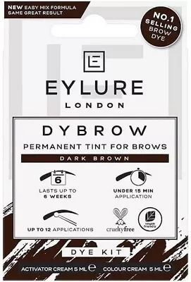 EYLURE Dybrow Dark Brown Eyebrow Dye Kit • £5.83