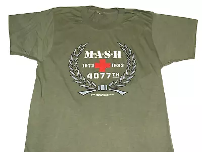 Rare! Vintage MASH 4077th 1972 - 1983 Final Season TV Show T-Shirt Nice! SMALL • $22.49