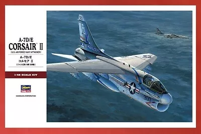 HASEGAWA HAS-07247 (PT47) 1/48 A-7D/E Corsair II - USA Shipping • $59.88