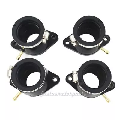 Fits For Yamaha XJ650 XJ750 Carburetor Intake Manifold Boots 4 PCS 1981-1983 • $18.35