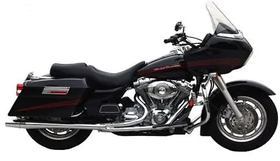 $1628 • Buy Thunderheader Chrome 2 Into 1 Exhaust Pipe Header Muffler System Harley Touring