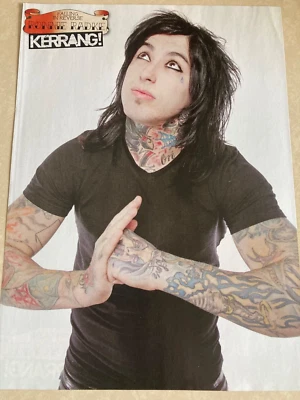 £3.49 • Buy Ronnie Radke/Simon Neil Double Sided Poster - Kerrang! Falling In Reverse