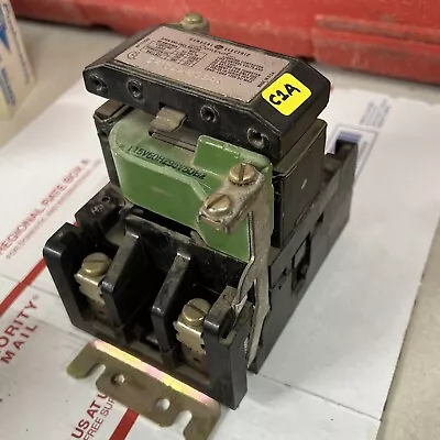 GE Lighting Contactor CR160L4100AA 2 Pole 60A 120V Coil ED4U #2110 • $49.99