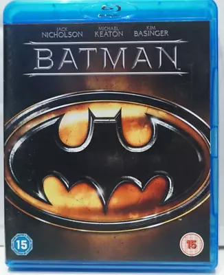 Batman / Blu Ray / Jack Nicholson / Michael Keaton / Kim Basinger / 1989 • £4.95