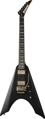 $399 • Buy Kramer Modern Nite-V With Floyd Rose Solid Body Electric Guitar - Satin Black