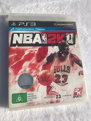 Playstation 3 PS3 NBA 2K11 Michael Jordan PAL No Manual Disk VGC Free Post • $7.90