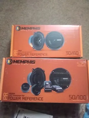 Memphis Audio 5.25  2-Way Car Audio Speakers Component Set Plus Extra Set. • $175
