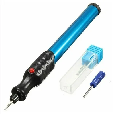 Electric Micro Engraver Pen DIY Engraving Tool Kit For Jewelry Wood Glass Metal  • $12.23