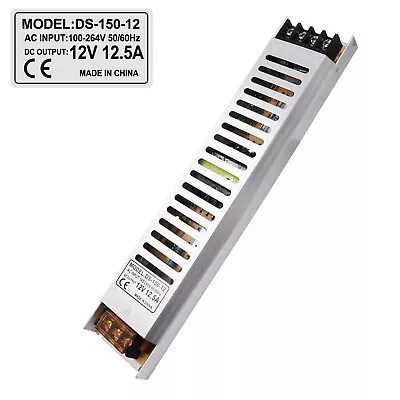 AC 100-265V To DC 12V Ultra-thin LED Driver Transformer Power Supply Low Voltage • $19.99