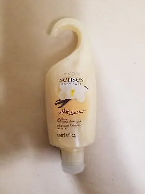 Avon Senses Body Care Silky Douceur Vanilla Hydrating Shower Gel  5 Fl Oz - NEW • $3.74