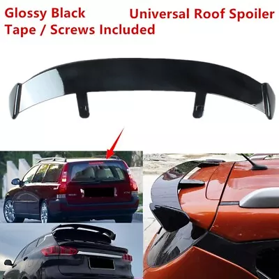 Fit For Volvo V70 98-07 Rear Window Roof Spoiler Modified Wing ABS Glossy Black • $84.19