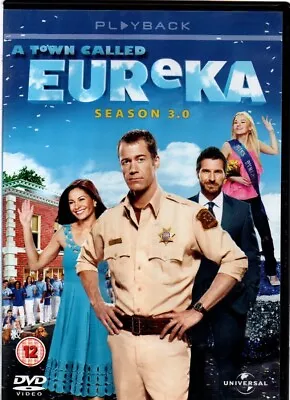 A Town Called Eureka Season 3 (2 Disc UK DVD) • £3.49