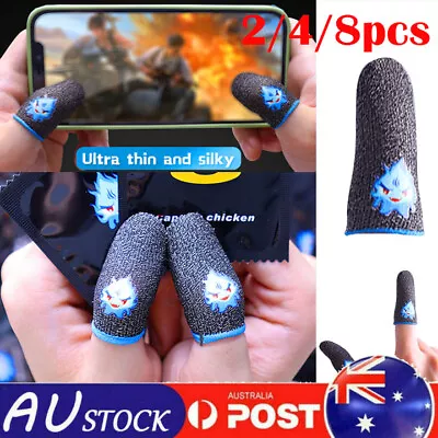 $12.29 • Buy Phone Mobile Game Finger Sleeve Thumb Gloves Sweatproof Gamer PUBG COD Equipment