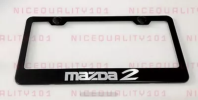 Mazda 2 Stainless Steel Finished License Plate Frame Holder Rust Free • $12.99